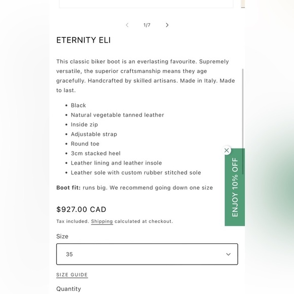 FIORENTINI + BAKER “ Eternity Eli “ Biker Boot ** RED** - sz35 - Picture 9 of 9